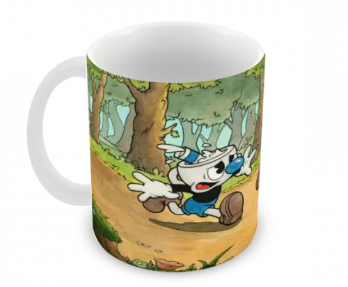 Caneca Polímero Cuphead Personalizada
