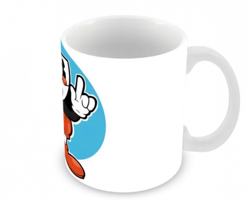Caneca Polímero Cuphead Personalizada