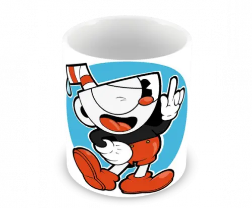 Caneca Polímero Cuphead Personalizada
