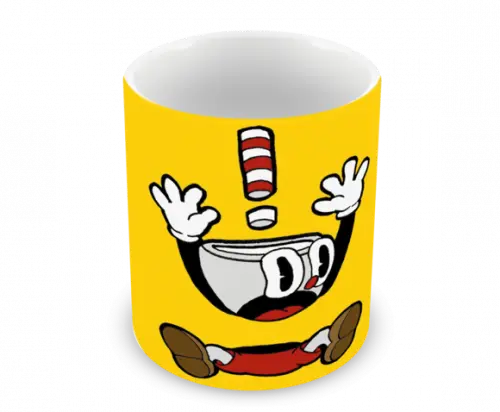 Caneca Polímero Cuphead Personalizada