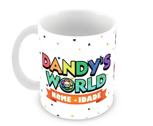 Caneca Polímero Dandys World Personalizada