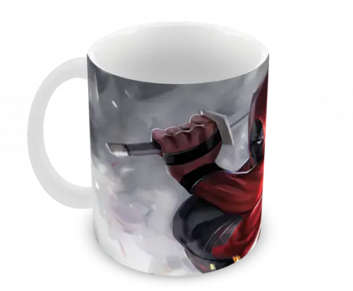 Caneca Polímero Deadpool Personalizada