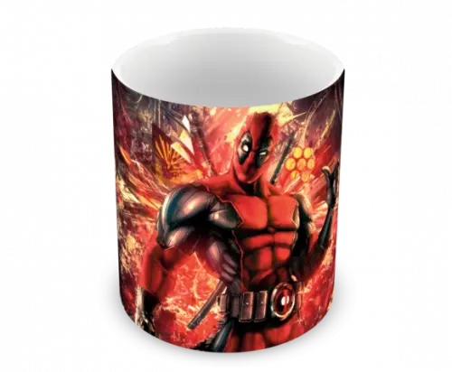Caneca Polímero Deadpool Personalizada