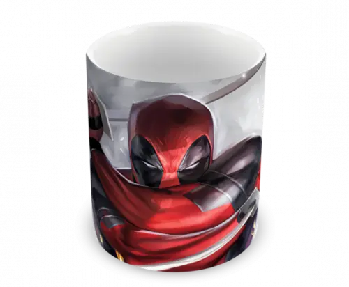 Caneca Polímero Deadpool Personalizada