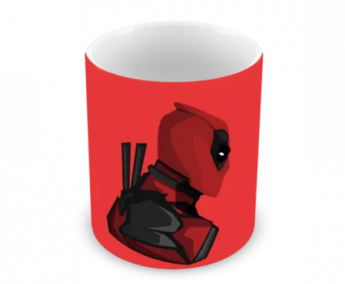 Caneca Polímero Deadpool Personalizada