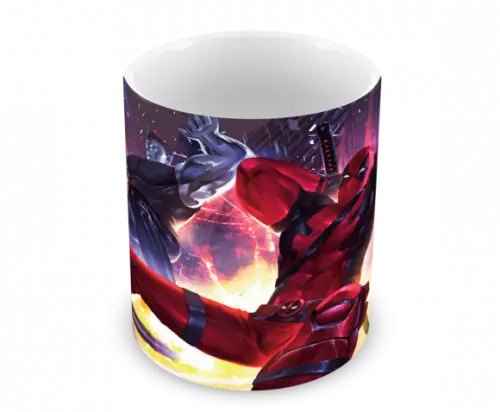 Caneca Polímero Deadpool Personalizada