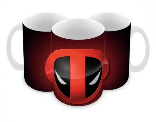 Caneca Polímero Deadpool Personalizada