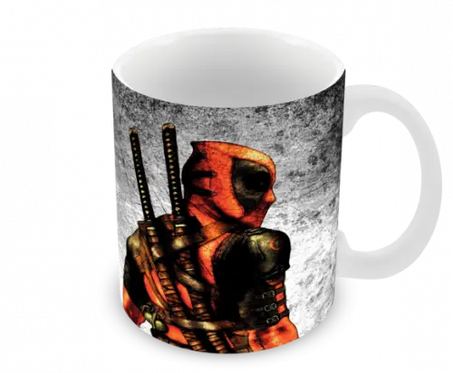 Caneca Polímero Deadpool Personalizada