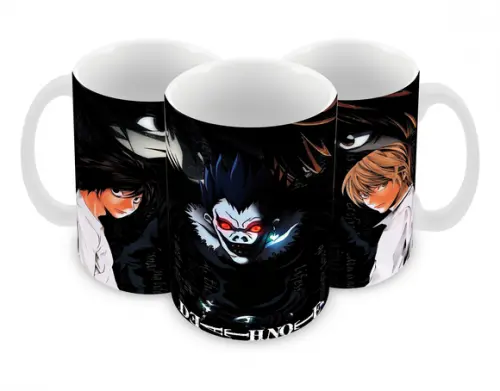 Caneca Polímero Death Note Personalizada