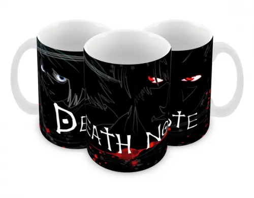 Caneca Polímero Death Note Personalizada