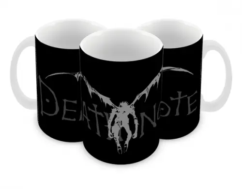 Caneca Polímero Death Note Personalizada