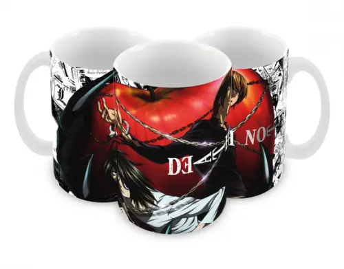 Caneca Polímero Death Note Personalizada