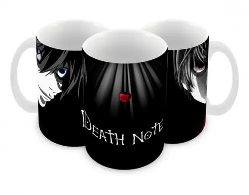 Caneca Polímero Death Note Personalizada