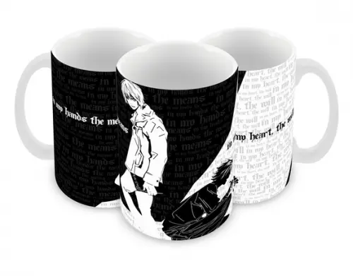 Caneca Polímero Death Note Personalizada