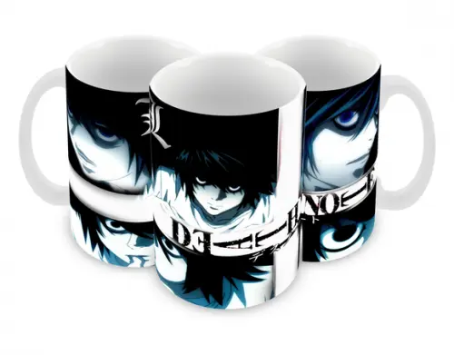 Caneca Polímero Death Note Personalizada