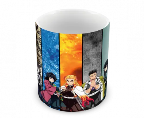 Caneca Polímero Demon Slayer Personalizada