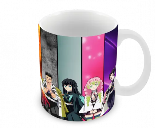 Caneca Polímero Demon Slayer Personalizada