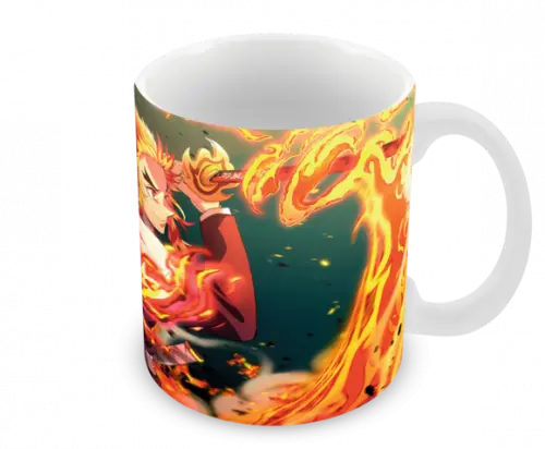 Caneca Polímero Demon Slayer Personalizada