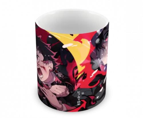 Caneca Polímero Demon Slayer Personalizada