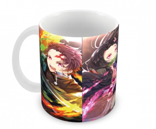 Caneca Polímero Demon Slayer Personalizada