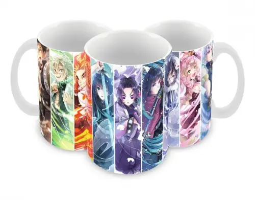 Caneca Polímero Demon Slayer Personalizada