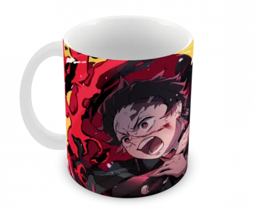 Caneca Polímero Demon Slayer Personalizada