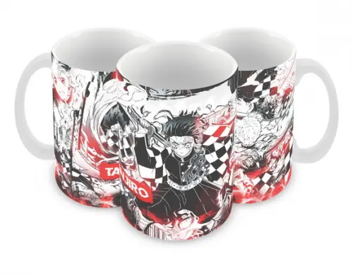 Caneca Polímero Demon Slayer Personalizada