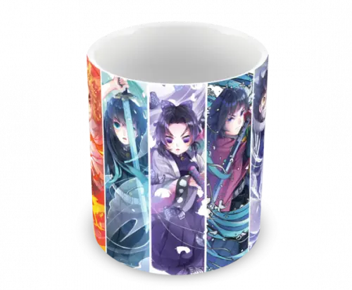 Caneca Polímero Demon Slayer Personalizada
