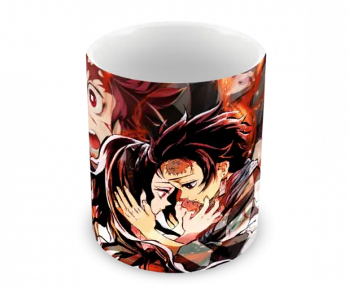 Caneca Polímero Demon Slayer Personalizada