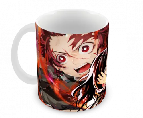 Caneca Polímero Demon Slayer Personalizada