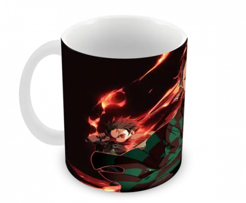 Caneca Polímero Demon Slayer Personalizada