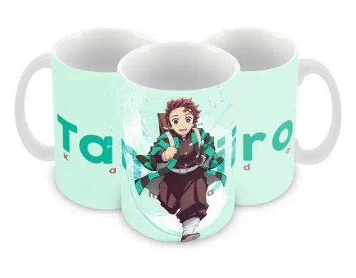 Caneca Polímero Demon Slayer Personalizada