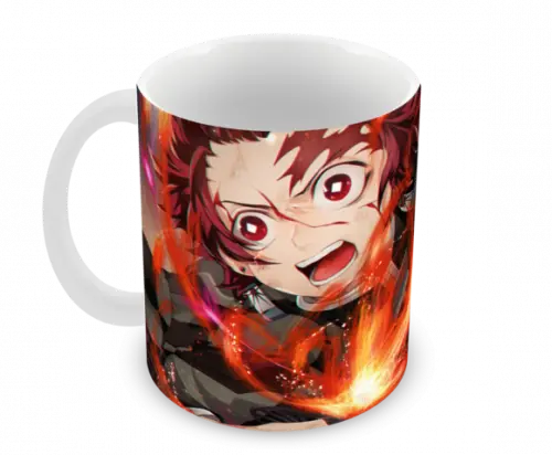 Caneca Polímero Demon Slayer Personalizada