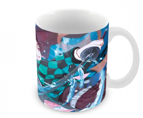 Caneca Polímero Demon Slayer Personalizada