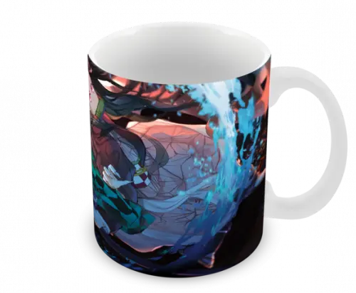 Caneca Polímero Demon Slayer Personalizada