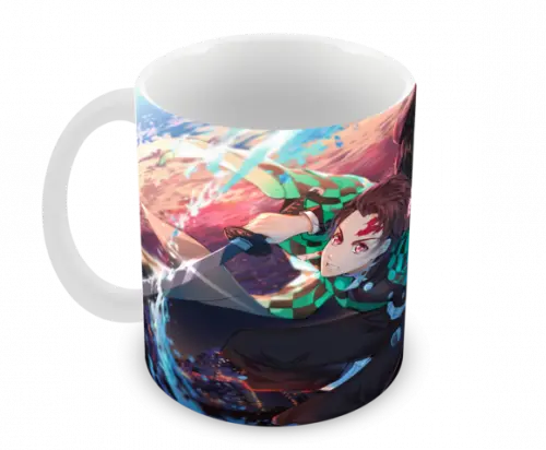 Caneca Polímero Demon Slayer Personalizada