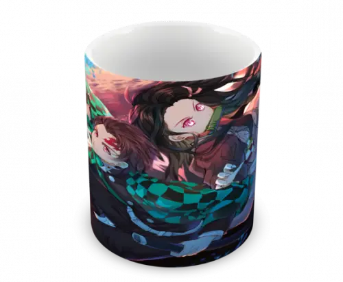Caneca Polímero Demon Slayer Personalizada