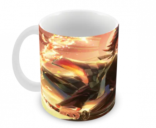Caneca Polímero Demon Slayer Personalizada
