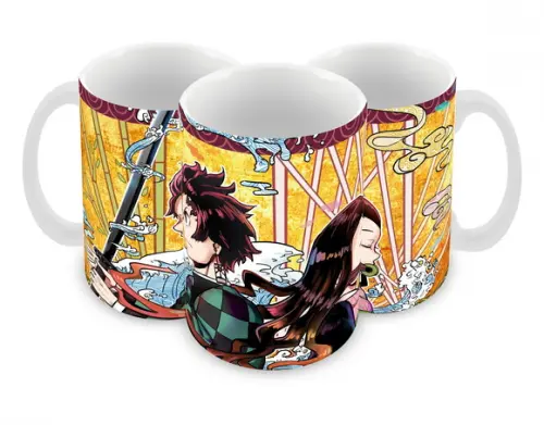 Caneca Polímero Demon Slayer Personalizada