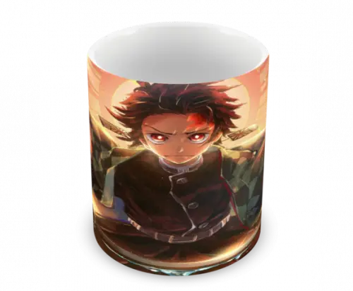 Caneca Polímero Demon Slayer Personalizada
