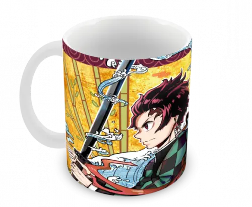 Caneca Polímero Demon Slayer Personalizada