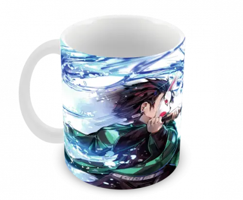 Caneca Polímero Demon Slayer Personalizada
