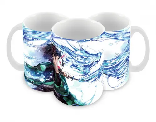 Caneca Polímero Demon Slayer Personalizada