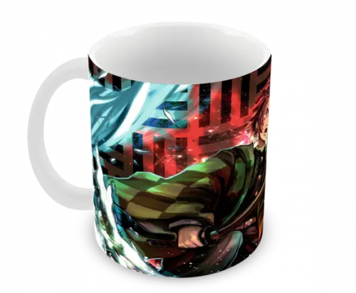 Caneca Polímero Demon Slayer Personalizada