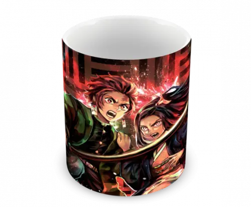 Caneca Polímero Demon Slayer Personalizada