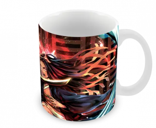 Caneca Polímero Demon Slayer Personalizada