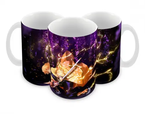 Caneca Polímero Demon Slayer Personalizada