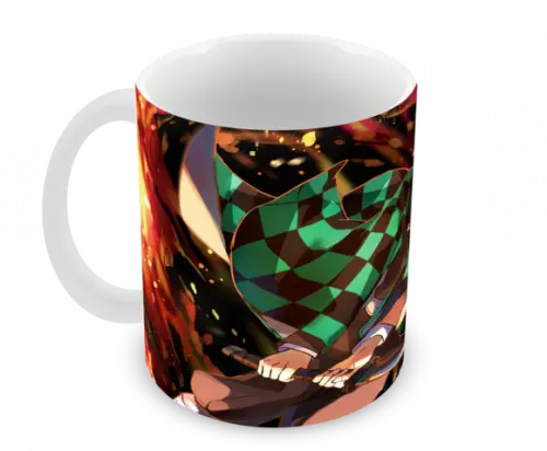 Caneca Polímero Demon Slayer Personalizada
