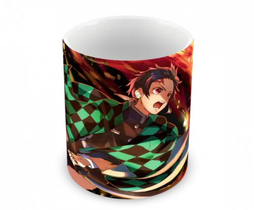 Caneca Polímero Demon Slayer Personalizada