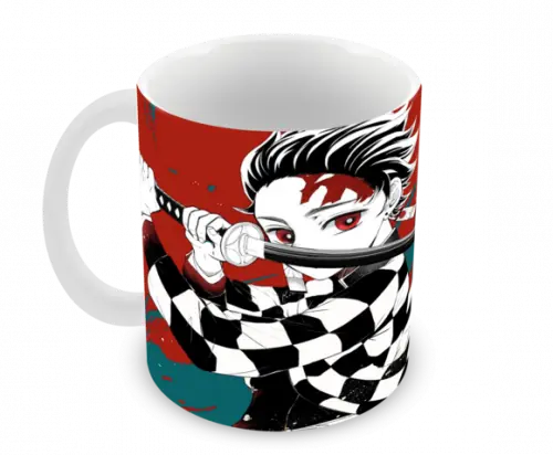 Caneca Polímero Demon Slayer Personalizada